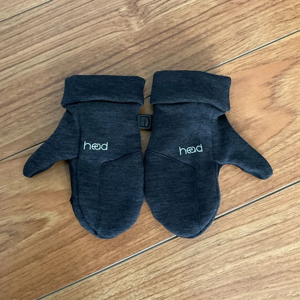 Head Gray Mittens toddler size XS